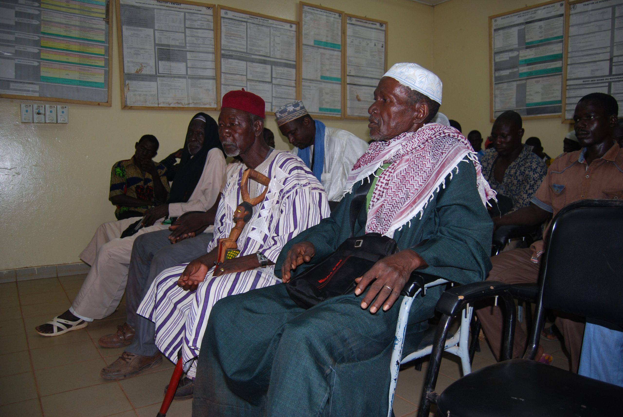 Réunion préalable avec les autorités locales avant les rencontres-plaidoyer