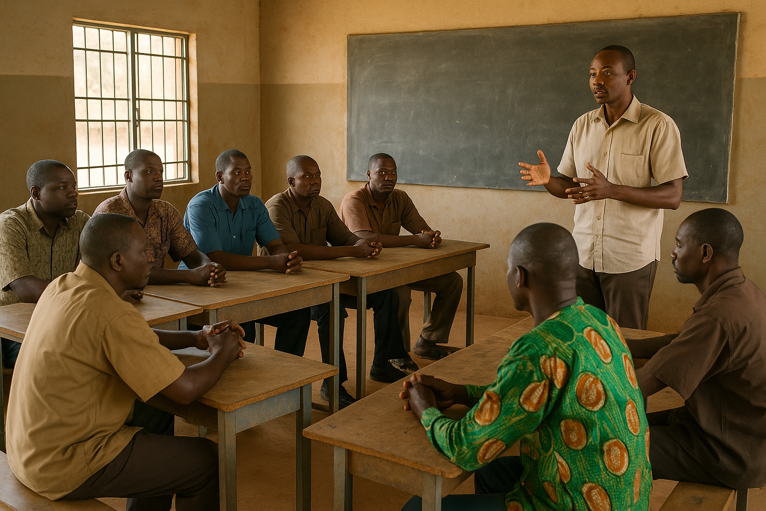 Sensibilisation des hommes à la planification familiale au Burkina Faso