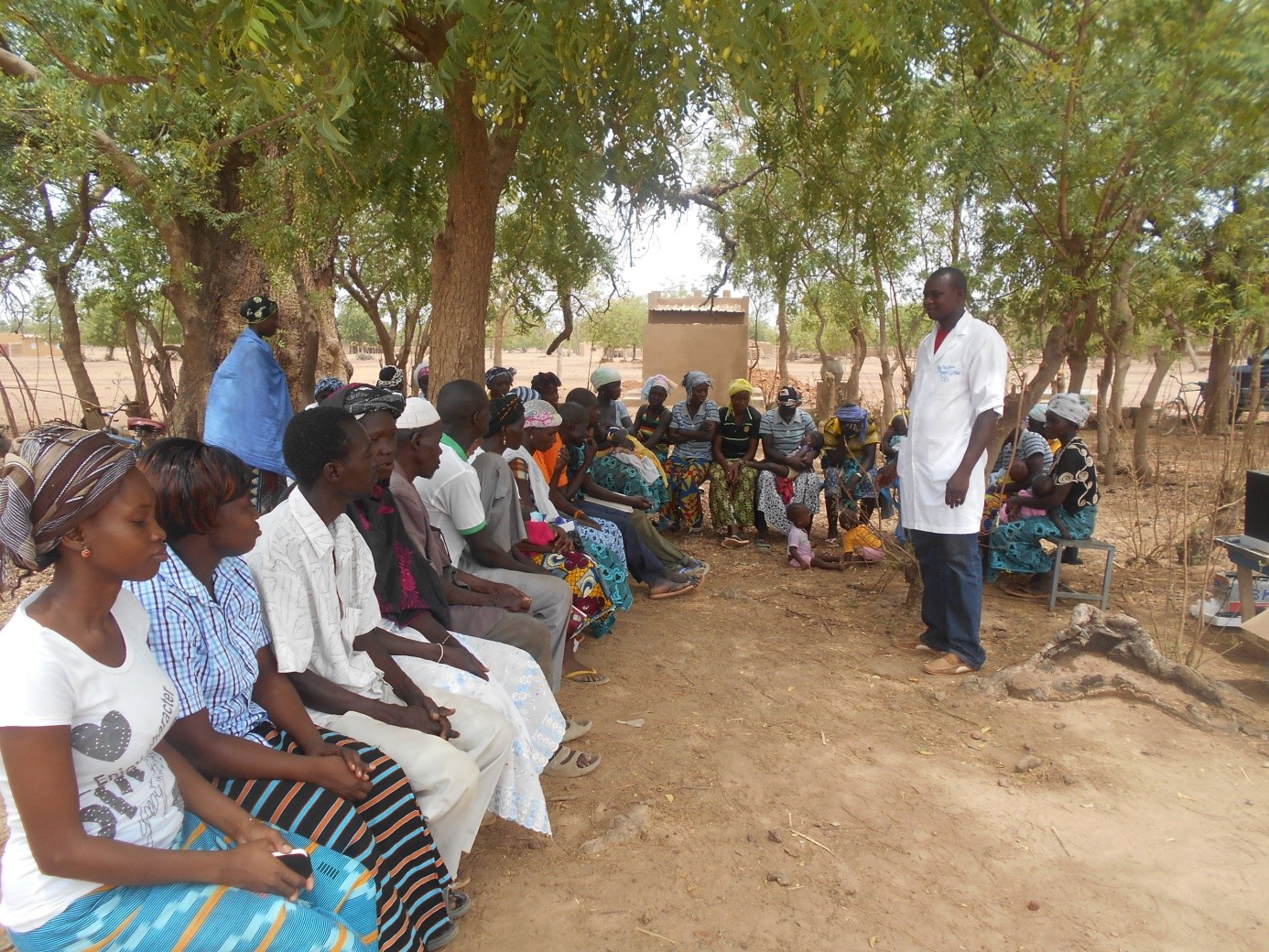 Séance d’information sur la planification familiale au Burkina Faso